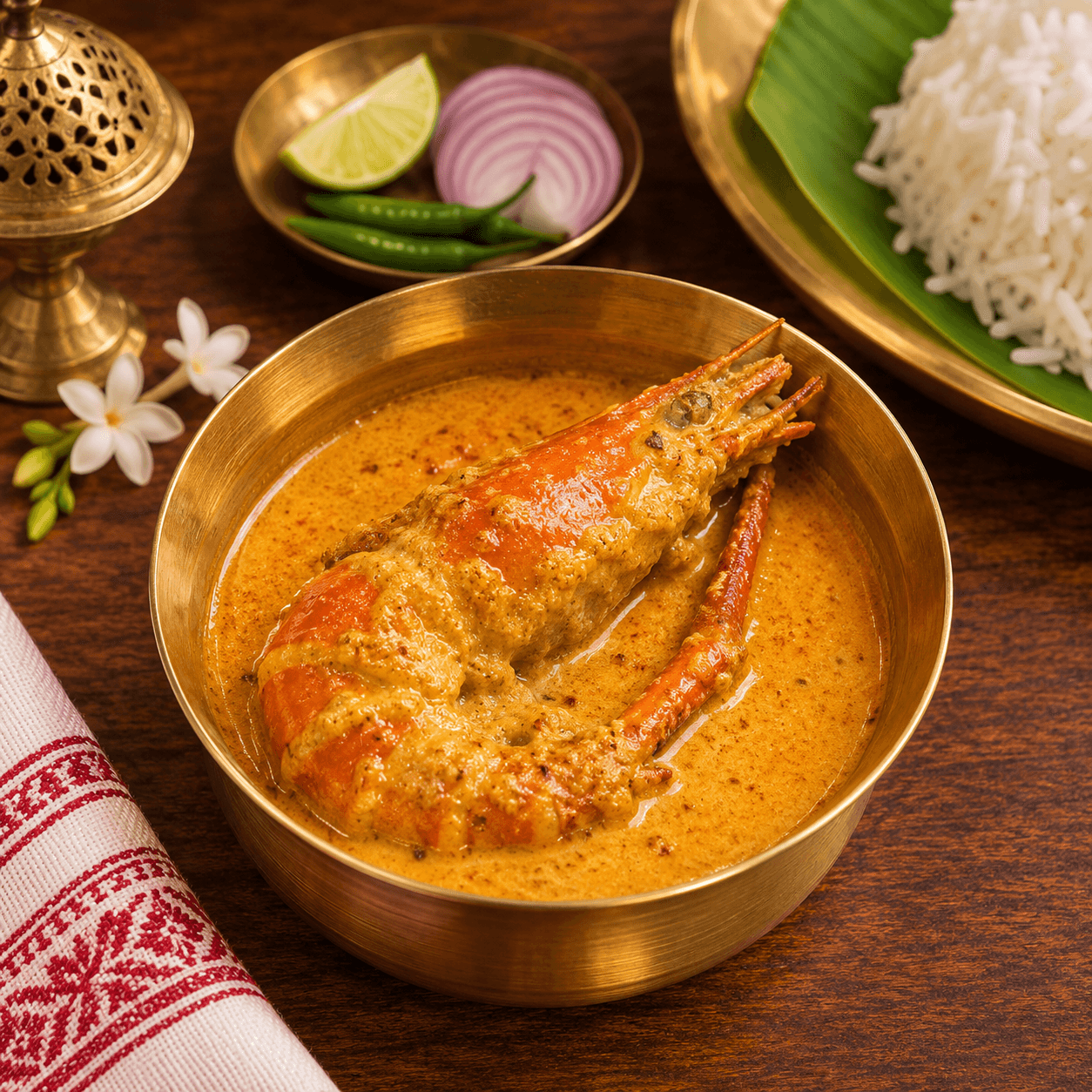 Golda Chingri Malai Curry